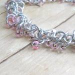 Aluminum Shaggy Loops Chain Mail Bracelet With..